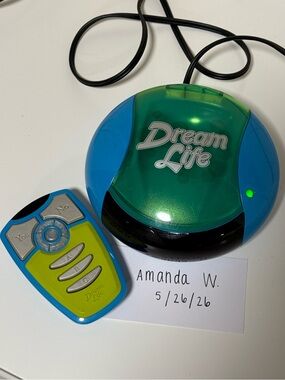 2005 Hasbro Dream Life Plug In Game - Tested and Working - With Remote